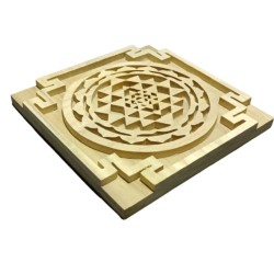 Original Shriparni Shree Yantra Plate 6x6 inch