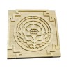 Original Shriparni Wooden Kuber yantra Plate 6x6 inch