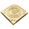 Original  Shriparni Wooden Kanakdhara Yantra Plate 6x6 inch