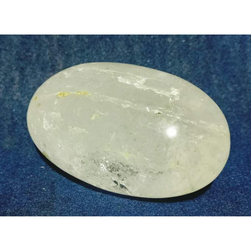 Indian Sphatik Shiv Lingam & Lab Certified 81 Gram