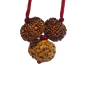 Business Growth Kavach Rudraksha - Combination of 7, 8 & 7 Mukhi Rudraksha