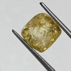 Yellow Sapphire Square (Pukhraj) 3.60 Carat