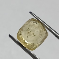 Yellow Sapphire Square (Pukhraj) 3.60 Carat