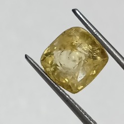 Yellow Sapphire Square (Pukhraj) 3.60 Carat