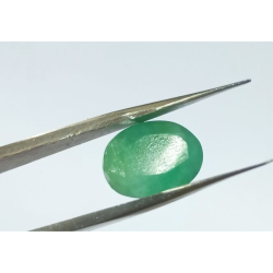 Panna Stone (Emerald) Oval shape & Lab Certified - 6.25 Carat