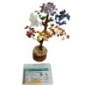 Seven Chakra Tree - 150 Pieces Multicolour Stones Certified