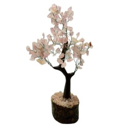 Rose Quartz Tree - 150 Pieces Stones Certified