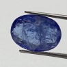 Original Tanzanite Lab-Certified 6.45 Carat