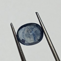 Blue Sapphire (Neelam Stone) Lab-Certified 5 Carat