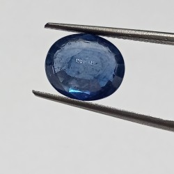 Blue Sapphire (Neelam Stone) Lab-Certified 5.87 Carat