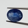 Blue Sapphire (Neelam Stone) Lab-Certified 6.34 Carat