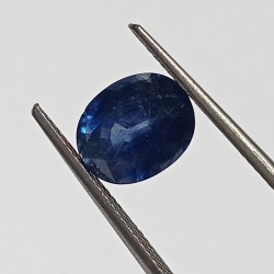 Blue Sapphire (Neelam Stone) Lab-Certified 4.41Carat