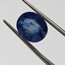 Blue Sapphire (Neelam Stone) Lab-Certified 5.67Carat