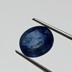 Blue Sapphire (Neelam Stone) Lab-Certified 5.67Carat