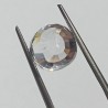 Authentic White Zircon Transparent Stone & Lab Certified 9 Carat