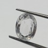 Authentic White Zircon Transparent Stone & Lab Certified 8.52 Carat