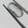 Authentic White Zircon Transparent Stone & Lab Certified 8.57 Carat