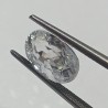 Authentic White Zircon Transparent Stone & Lab Certified 7.34 Carat