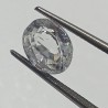 Authentic White Zircon Transparent Stone & Lab Certified 6.83 Carat