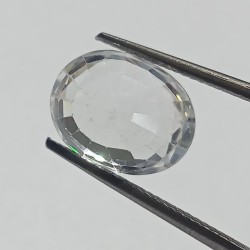 Authentic White Zircon...