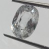 Authentic White Zircon Transparent Stone & Lab Certified 8.32 Carat