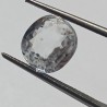 Authentic White Zircon Transparent Stone & Lab Certified 6.46 Carat