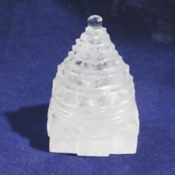 Indian Sphatik Shree Yantra & Lab- Certified 245 Gram