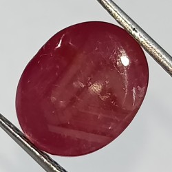 Original, Authentic Star Ruby 5.36 Cart With Lab Certified