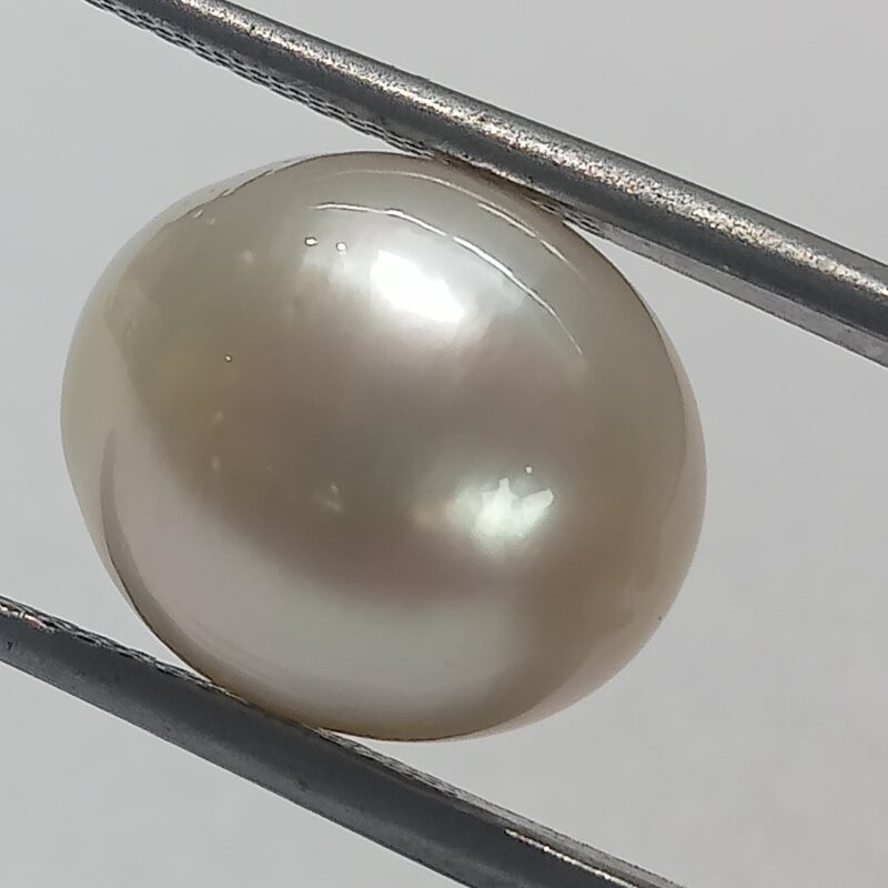 Authentic South Sea Pearl (Moti) Stone 14.02 Carat & Certified