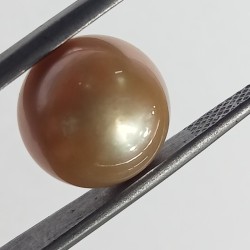 Original Natural Yellow (Golden) Pearl (Moti) Stone - 9.65 Carat