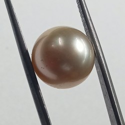 Original Natural Yellow (Golden) Pearl (Moti) Stone - 9.44 Carat