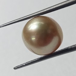 Original Natural Yellow (Golden) Pearl (Moti) Stone - 8.48 Carat