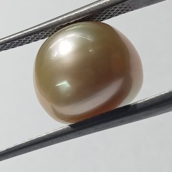 Original Natural Yellow (Golden) Pearl (Moti) Stone - 11.08 Carat