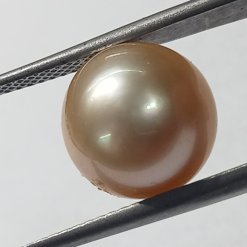 Original Natural Yellow (Golden) Pearl (Moti) Stone - 8.95 Carat