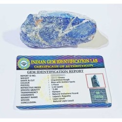 Lapis Lazuli Raw Stone (1 piece) Original & Certified