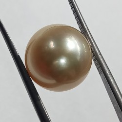 Original Natural Yellow (Golden) Pearl (Moti) Stone - 10.90 Carat