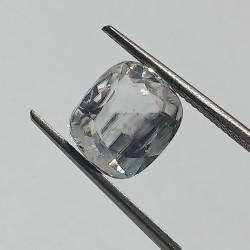 White Zircon Transparent Stone & Lab Certified 7.00 Carat