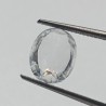 White Zircon Transparent Stone & Lab Certified 4.47 Carat