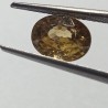 Natural Yellow Zircon Transparent Stone & Lab Certified 4.45 Carat