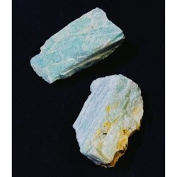 Original Amazonite Raw Stone (2 piece) Certified