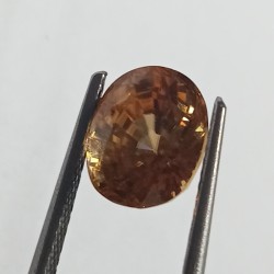 Natural Yellow Zircon Transparent Stone & Lab Certified 4.90 Carat