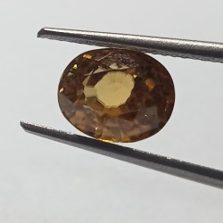 Natural Yellow Zircon Transparent Stone & Lab Certified 5.00 Carat