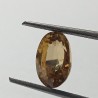 Natural Yellow Zircon Transparent Stone & Lab Certified 4.96 Carat