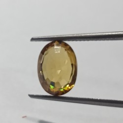 Natural Yellow Zircon Transparent Stone & Lab Certified 5.15 Carat