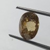 Natural Yellow Zircon Transparent Stone & Lab Certified 6.03 Carat