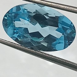 Authentic Certified Blue Topaz Stone Natural & Original Stone- 9.25 carat