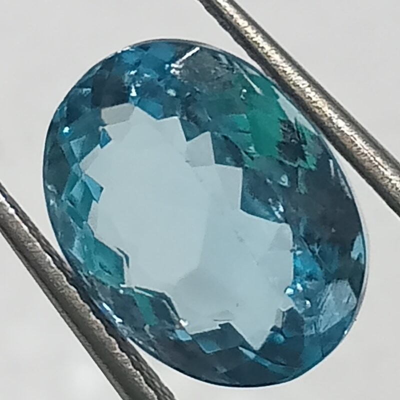 Authentic Certified Blue Topaz Stone Natural & Original Stone- 9.31 carat