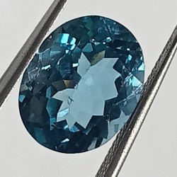 Authentic Certified Blue Topaz Stone Natural & Original Stone- 8.56 carat