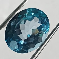 Authentic Certified Blue Topaz Stone Natural & Original Stone- 11.40 carat