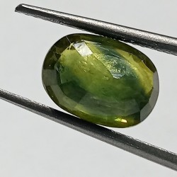 Original And Authentic Pitambari Nilla Gem Stone - 4.15 Carat With Lab Certification